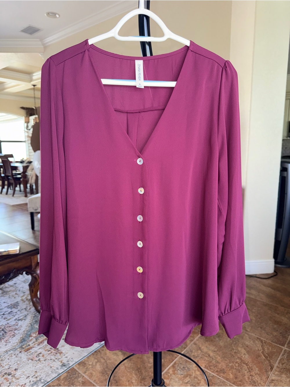 Zenana Premium Blouse - Size XL - NWOT